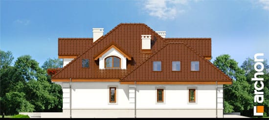 Elewacja boczna projekt dom w bergamotkach g2p 274a1a3783b95bbd660221c1bc226dd1  266