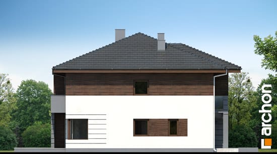 Elewacja boczna projekt willa julia 3988ae54446a7b981a3240e2a442cf12  265