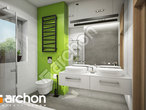 gotowy projekt Dom pod jarząbem 15 (E) OZE Wizualizacja łazienki (wizualizacja 3 widok 1)