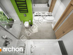 gotowy projekt Dom pod jarząbem 15 (E) OZE Wizualizacja łazienki (wizualizacja 3 widok 4)