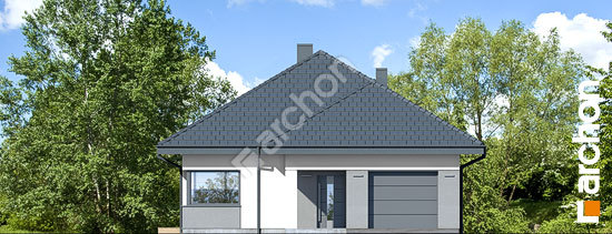 Elewacja frontowa projekt dom w renklodach 12 e oze 5a117cbd9736436357f14c0568a6a2c8  264