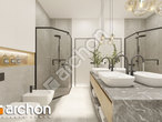 gotowy projekt Dom w renklodach 12 (E) OZE Wizualizacja łazienki (wizualizacja 3 widok 2)