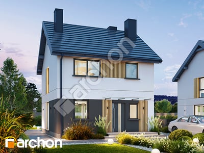 gotowy projekt Dom w modrakach 3 (A) 