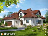 gotowy projekt Dom pod wiązowcem widok 1