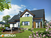 gotowy projekt Dom pod liczi 2 widok 1