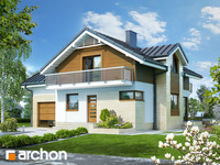 gotowy projekt Dom w morelach 3 widok 1