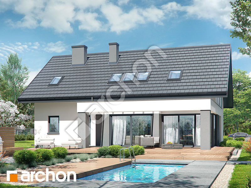 gotowy projekt Dom w albicjach (G2) widok 2