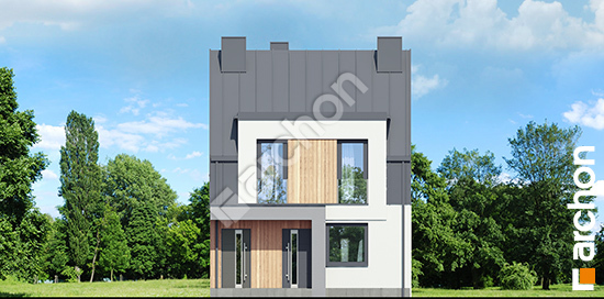 Elewacja frontowa projekt dom w bratkach 7 r2 ver 2 e23c1f0d76ddad76a11d0cfe2005d1c2  264