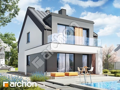 gotowy projekt Dom w bratkach 7 (R2) 