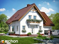 gotowy projekt Dom w winogronach 5 widok 1