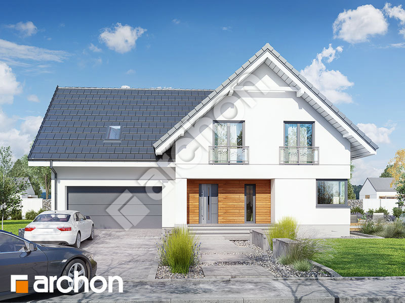 gotowy projekt Dom w orliczkach (G2PA) widok 1
