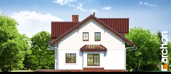 Elewacja boczna projekt dom w cyklamenach r2 a4beb6352867aebaaf6cbaff30589f1e  266