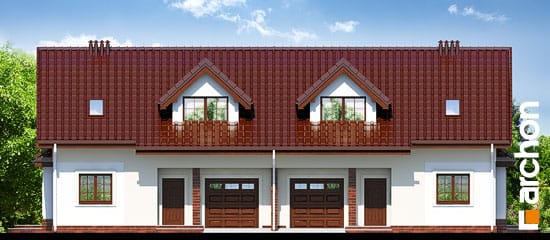 Elewacja frontowa projekt dom w cyklamenach r2 080af50219d0b81b45cc9960c6be68b1  264