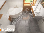 gotowy projekt Dom w rododendronach 20 (N) Wizualizacja łazienki (wizualizacja 3 widok 4)