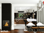gotowy projekt Dom w rododendronach 6 (G2N) Wizualizacja kuchni 2 widok 1