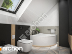 gotowy projekt Dom w zdrojówkach 8 (G2) Wizualizacja łazienki (wizualizacja 3 widok 3)