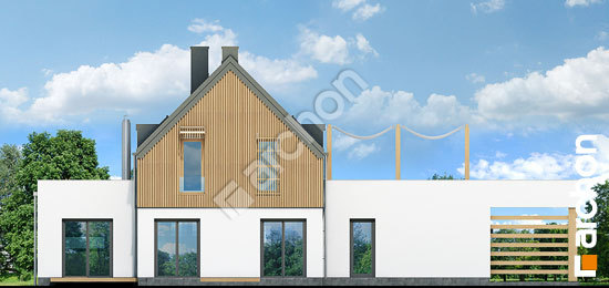 Elewacja ogrodowa projekt dom w batatach f45599be3f6866436357d5ff14b6ac76  267