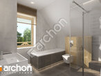 gotowy projekt Dom w rododendronach 11 (E) OZE Wizualizacja łazienki (wizualizacja 3 widok 2)