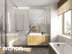 gotowy projekt Dom w rododendronach 11 (E) OZE Wizualizacja łazienki (wizualizacja 3 widok 1)