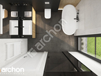 gotowy projekt Dom w malinówkach 29 Wizualizacja łazienki (wizualizacja 3 widok 4)