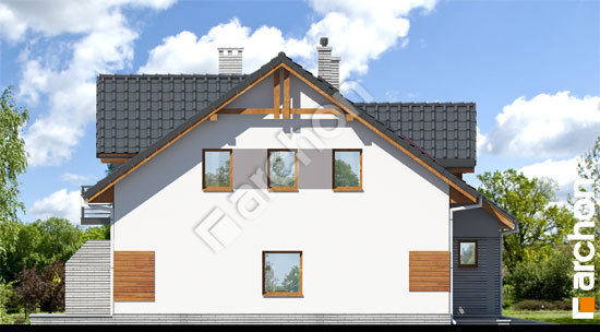 Elewacja boczna projekt dom w klematisach 10 a ba47471102c7b713b0295e7e5247971a  266