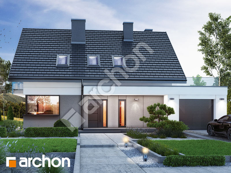 gotowy projekt Dom w hyzopach 