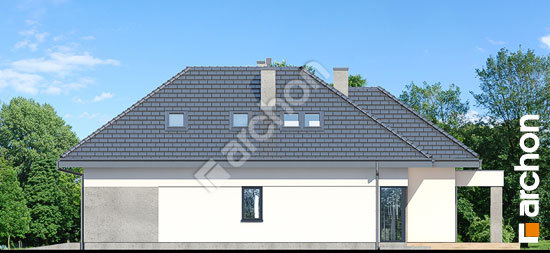 Elewacja boczna projekt dom w maciejkach 3 g2 730bb10835915dcf6d46ed036f051b60  266