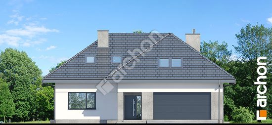 Elewacja frontowa projekt dom w maciejkach 3 g2 6f507587d52ead3359e3f3b99c44abe7  264