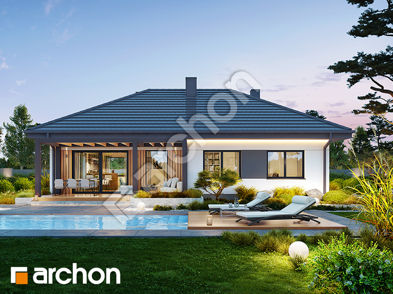 gotowy projekt Dom we wrzosach 3 widok 2