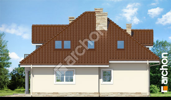 Elewacja boczna projekt dom w tymianku 6 90d5716a1f10127ffe4bcbc2b556717e  265