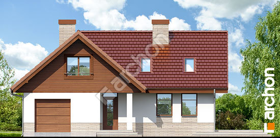 Elewacja frontowa projekt dom w mango 2 b679898216692f590a3f6afda8f03a39  264