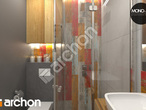 gotowy projekt Dom w mango 2 Wizualizacja łazienki (wizualizacja 3 widok 1)