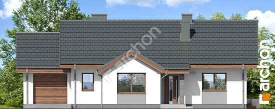 Elewacja frontowa projekt dom w papierowkach 29061fb0f7d3e8488029c123fd745911  264