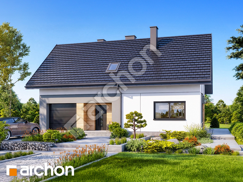 gotowy projekt Dom w malinówkach 45 (G) 