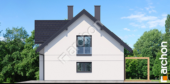 Elewacja boczna projekt dom w balsamowcach 20 ga 2953c83070fa4ff9b01161472a8ae458  265