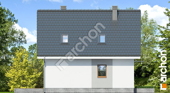 Elewacja boczna projekt dom w rododendronach 11 n 83f97c3a25dcd665290320e04c400e72  265