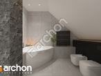 gotowy projekt Dom w rododendronach 11 (N) Wizualizacja łazienki (wizualizacja 3 widok 2)
