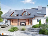 gotowy projekt Dom w klematisach 4 (R2) widok 1