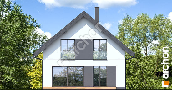 Elewacja ogrodowa projekt dom w arletach 3 e oze c9dfa71e36a8809ff553235d2ee2eeb5  267
