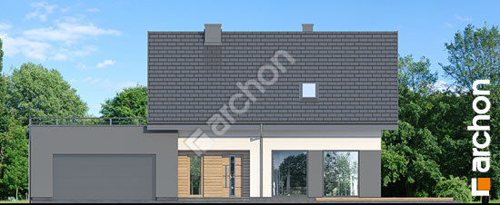Elewacja frontowa projekt dom w malinowkach 19 g2 a135b1bb04a677266f9e51b16a52b7af  264