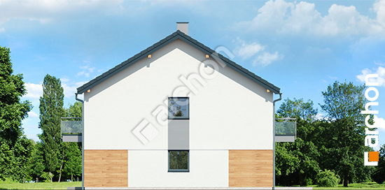 Elewacja boczna projekt dom w bratkach r2e ver 2 7fff64826009de6a0fe682fac18791e9  265