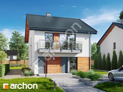 gotowy projekt Dom w bratkach (R2E) 