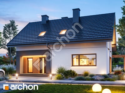 gotowy projekt Dom w malinówkach 34 