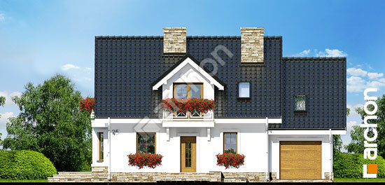 Elewacja frontowa projekt dom w rododendronach 6 pt cc9f7e7ee80d58831f94a2a5100ff3d6  264
