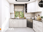 gotowy projekt Dom w rododendronach 6 (PT) Wizualizacja kuchni 3 widok 3