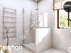 gotowy projekt Dom w rododendronach 6 (PT) Wizualizacja łazienki (wizualizacja 3 widok 4)