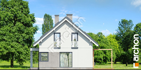 Elewacja boczna projekt dom w borowkach r2n ver 2 eaec908fd94f271250f75257c8ec96f6  265