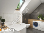 gotowy projekt Dom w wisteriach 2 (W) Wizualizacja łazienki (wizualizacja 3 widok 4)