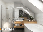 gotowy projekt Dom w wisteriach 2 (W) Wizualizacja łazienki (wizualizacja 3 widok 1)