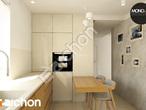 gotowy projekt Dom w rododendronach 6 (G2A) Wizualizacja kuchni 1 widok 3